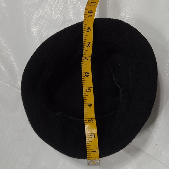 Marmot Black Fleece Rolled Brim Hat